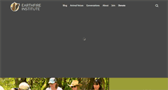 Desktop Screenshot of earthfireinstitute.org